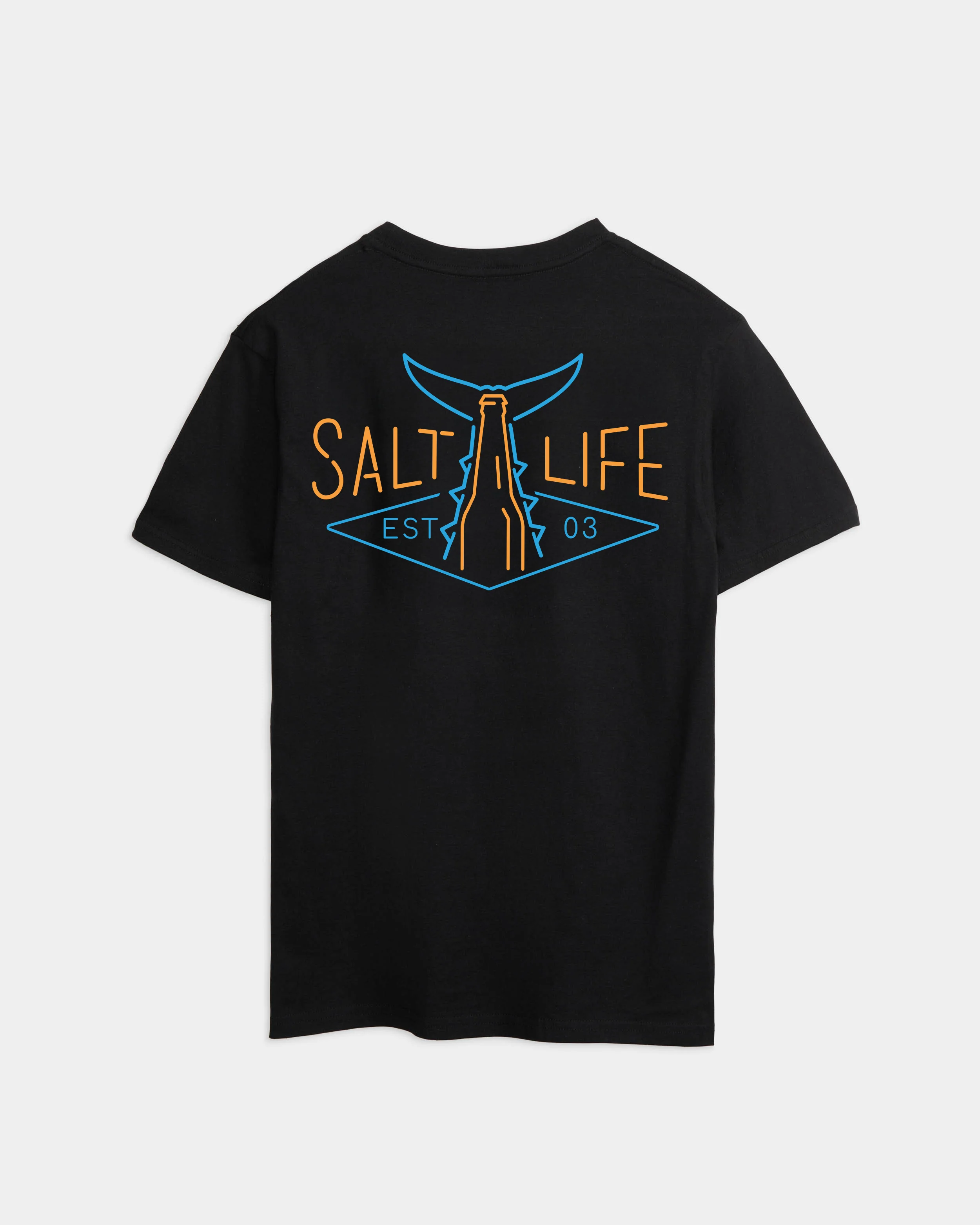 Men's Neon Light Tail Short Sleeve Tee