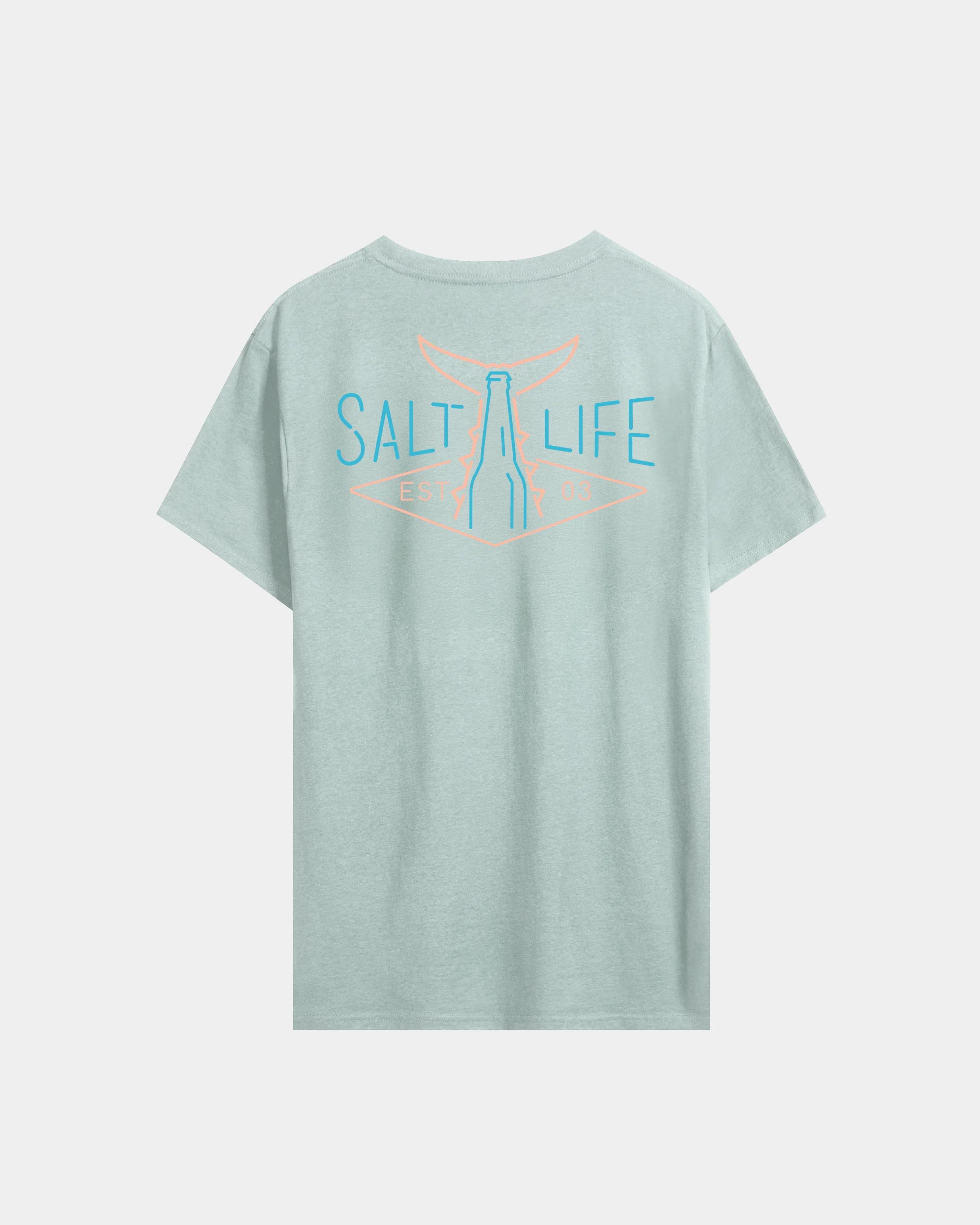 Men's Neon Light Tail Short Sleeve Tee