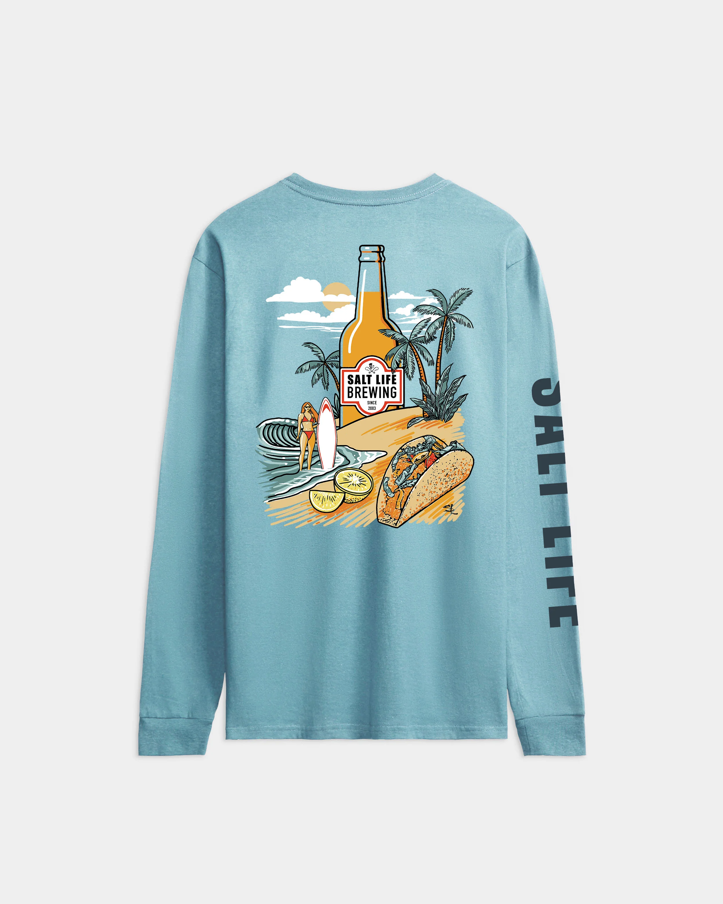 Men's Brewing Long Sleeve Tee