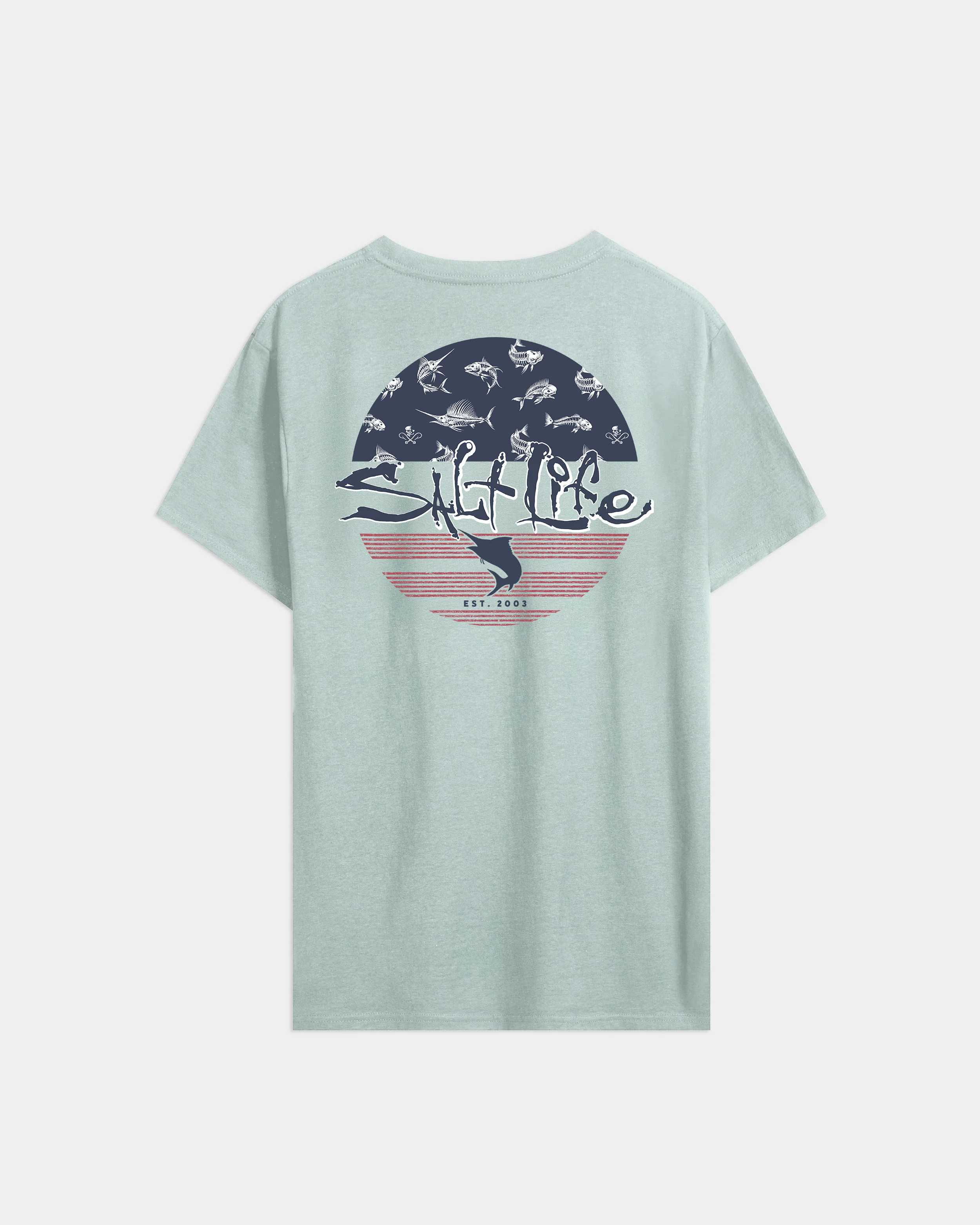 Men's Salty Honor Bones 2.0 Short Sleeve Tee