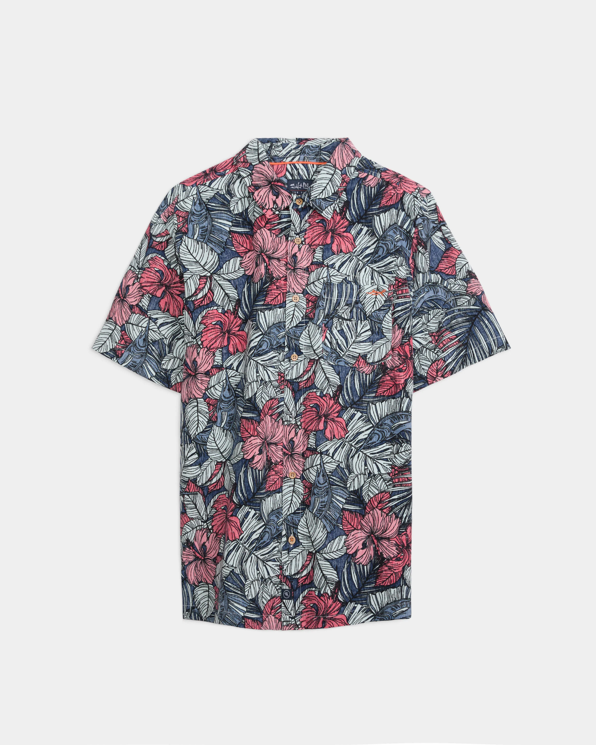 Men's Sailfish Blossom Woven Shirt