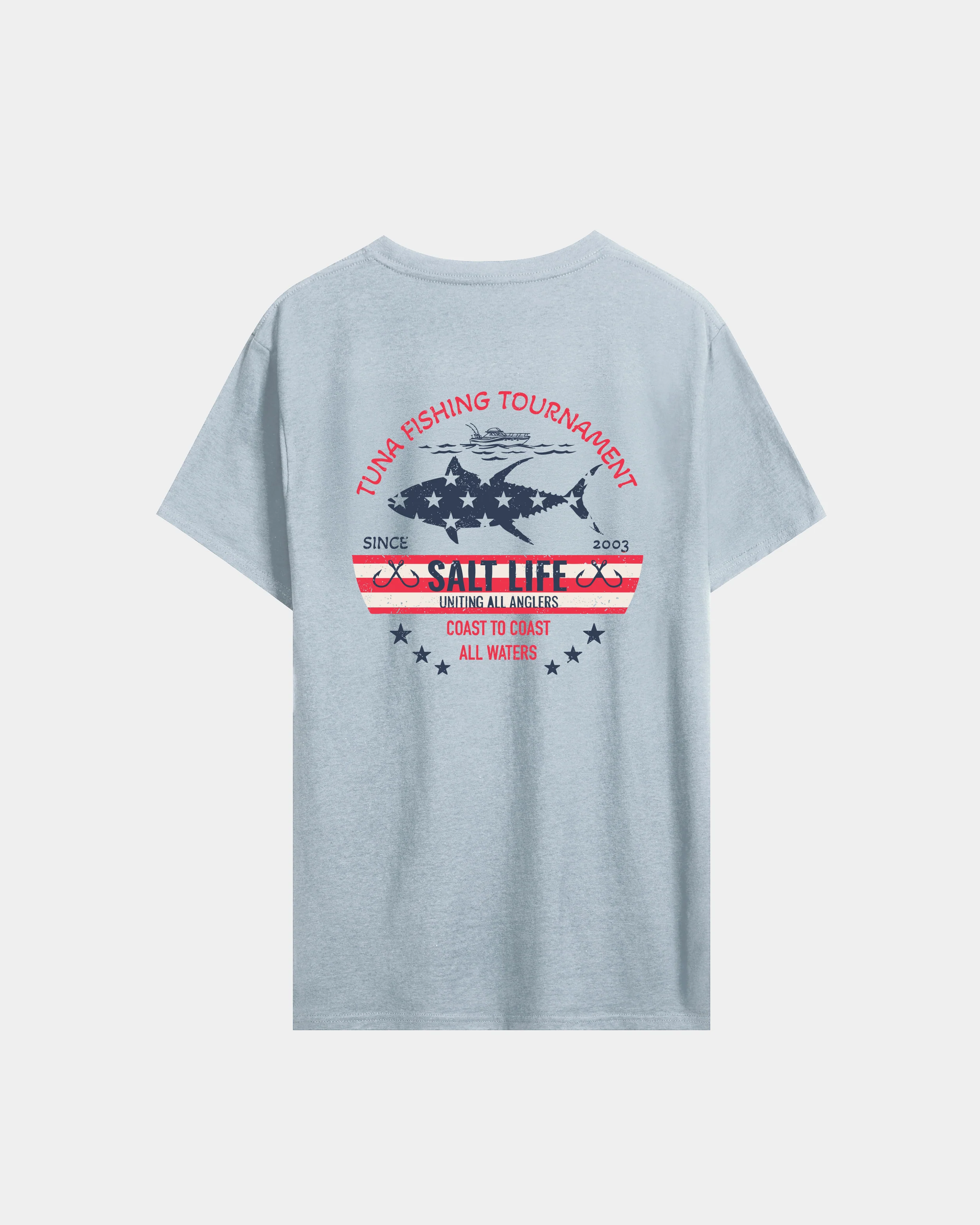 Men's Angler's Glory Salt Wash Tee