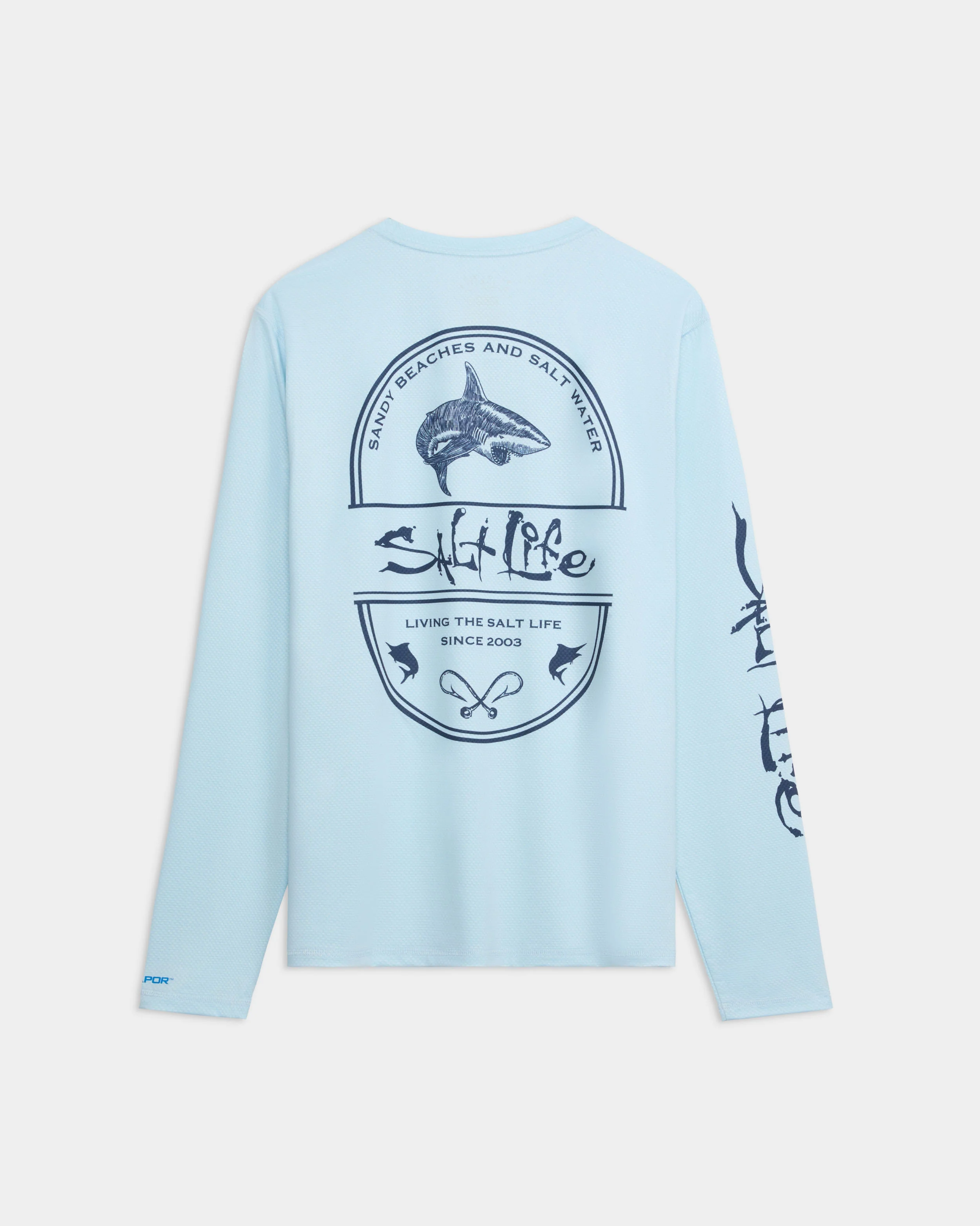 Men's Salt Water Perforated SLX Performance Tee