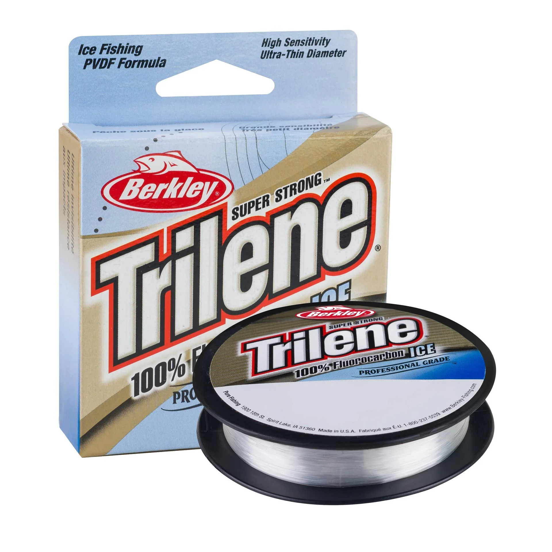 Trilene® 100% Fluorocarbon Ice??Filler Spool